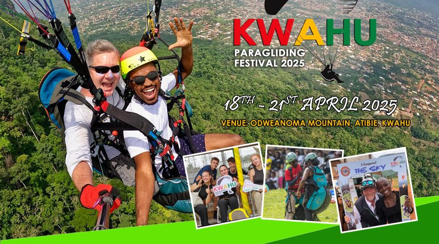 Kwahu paragliding 2025