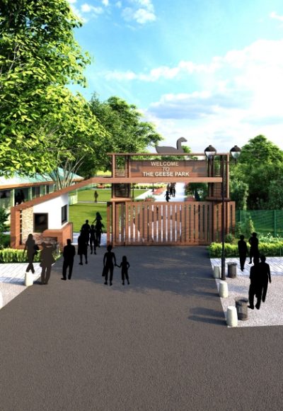 Geese Park Entrance